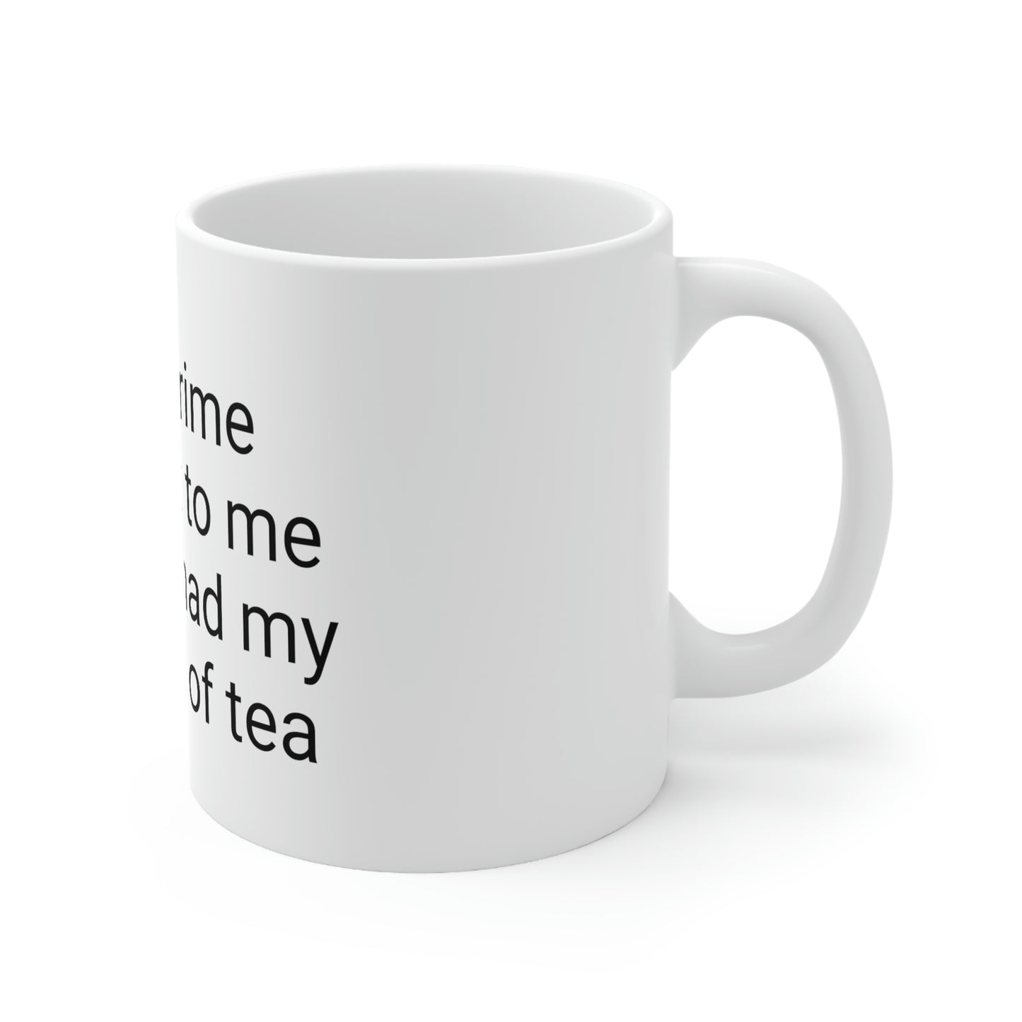 It's a crime Mug 11oz