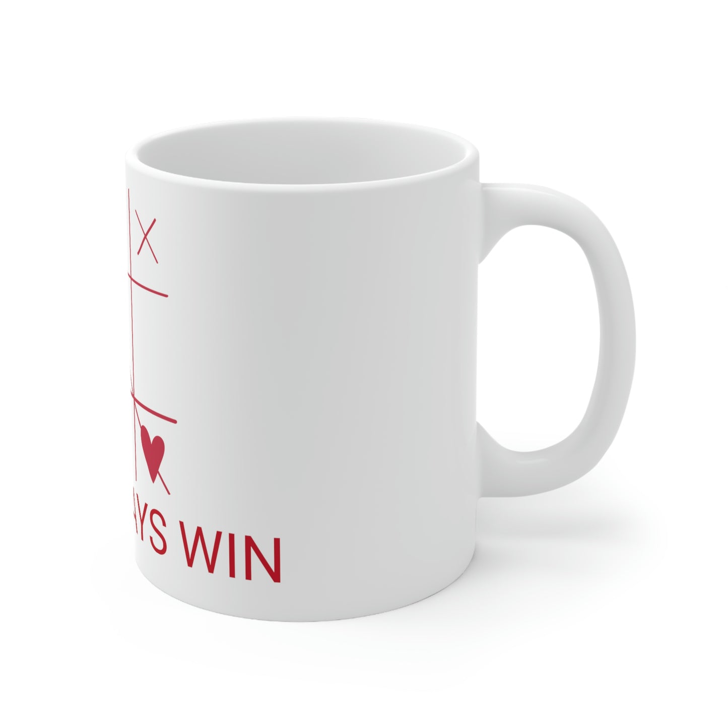 LOVE Always WIN Mug 11oz