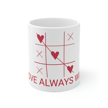 LOVE Always WIN Mug 11oz